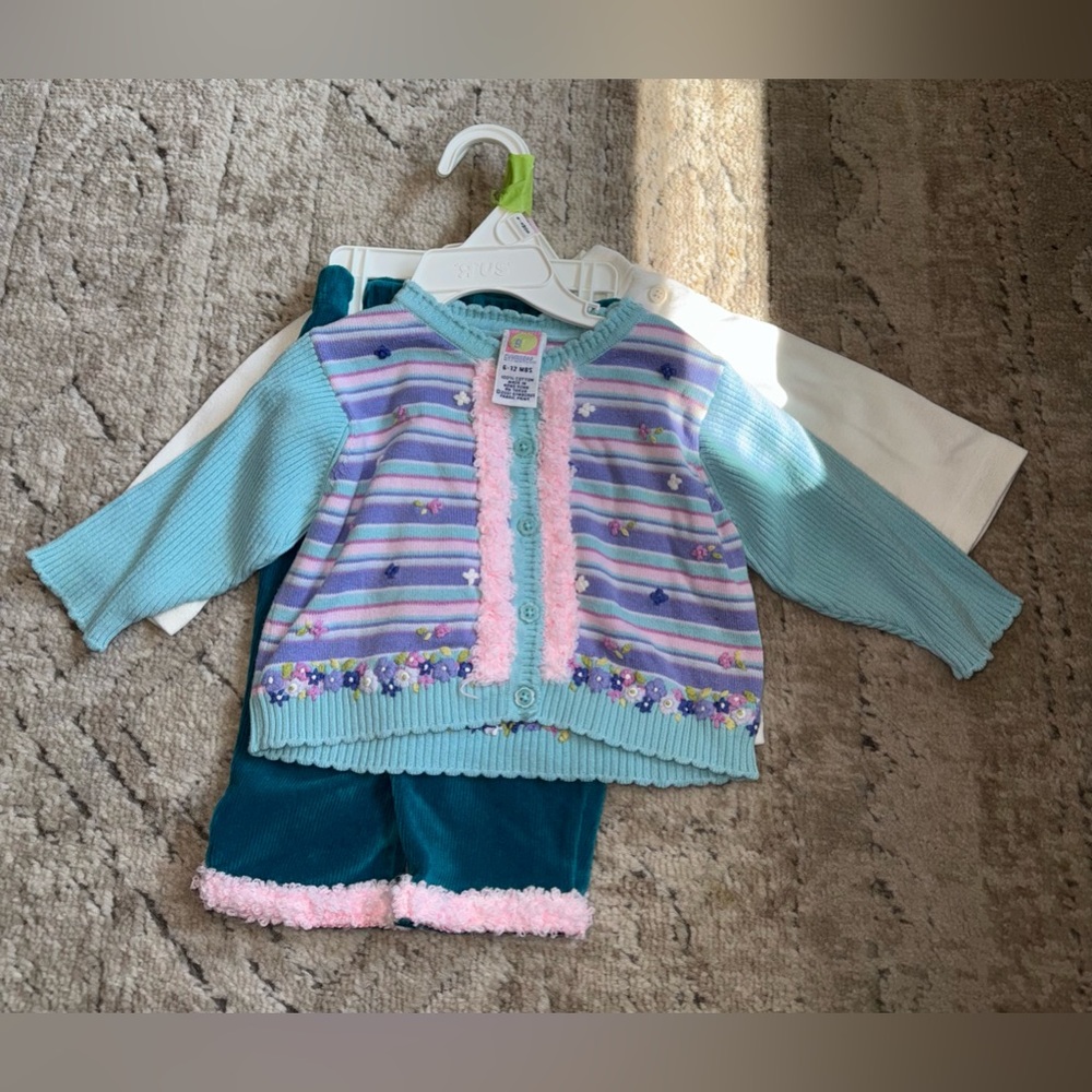 Baby girl Gymboree three piece set